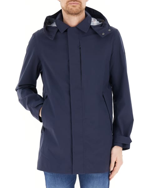 Impermeabile con cappuccio