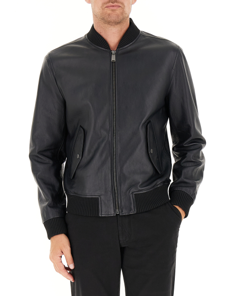 Bomber in pelle