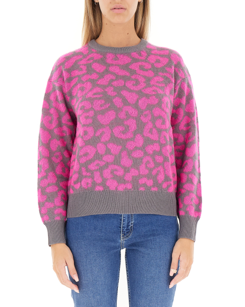 Maglione misto lana