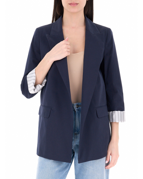 Blazer in cotone