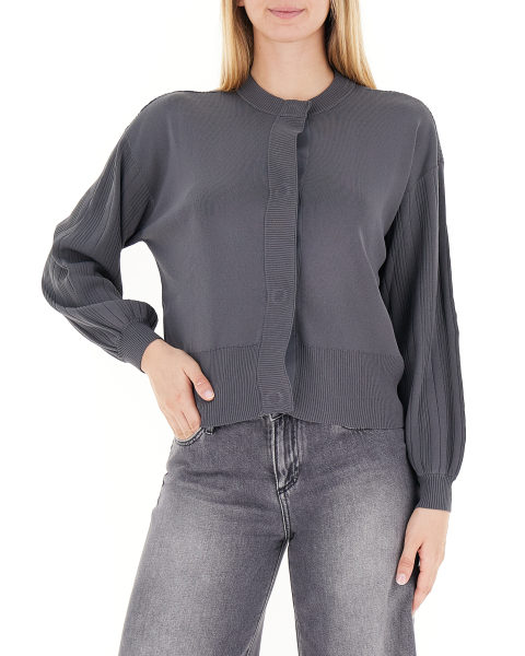 Cardigan misto viscosa