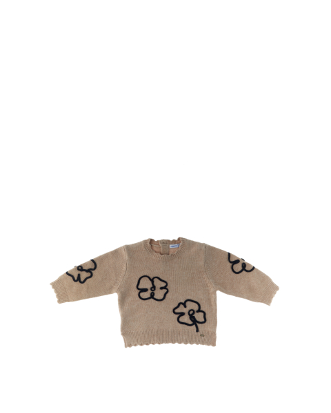 Maglione con ricami