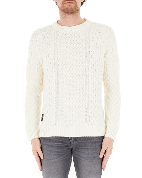 Maglione misto lana