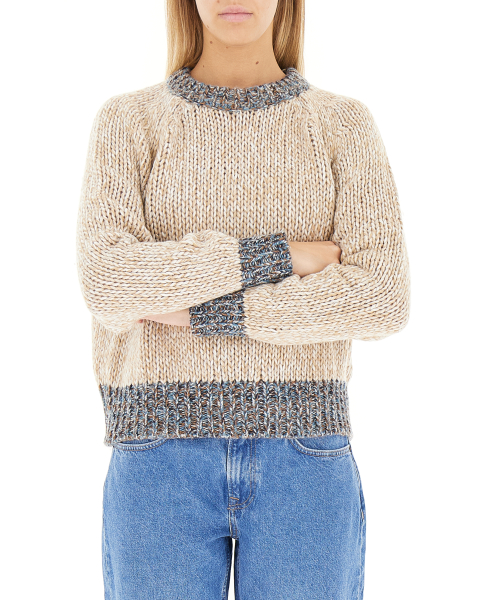 Maglione misto lana