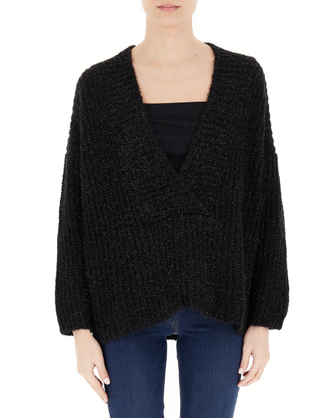 Maglione scollo V