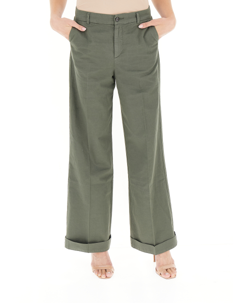 Pantalone wide leg