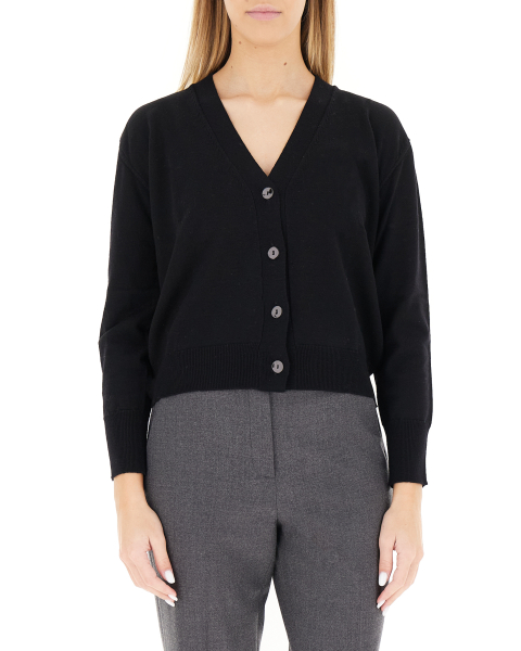 Cardigan lana vergine