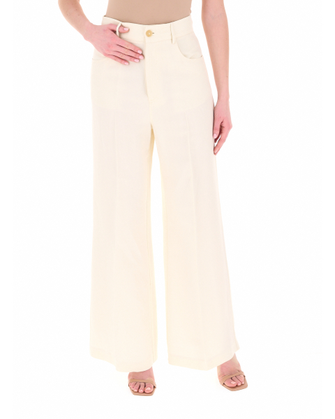 Pantalone wide leg