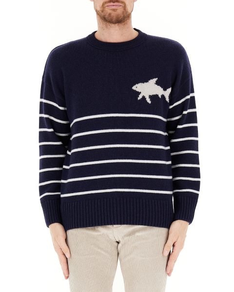 Maglione girocollo lana