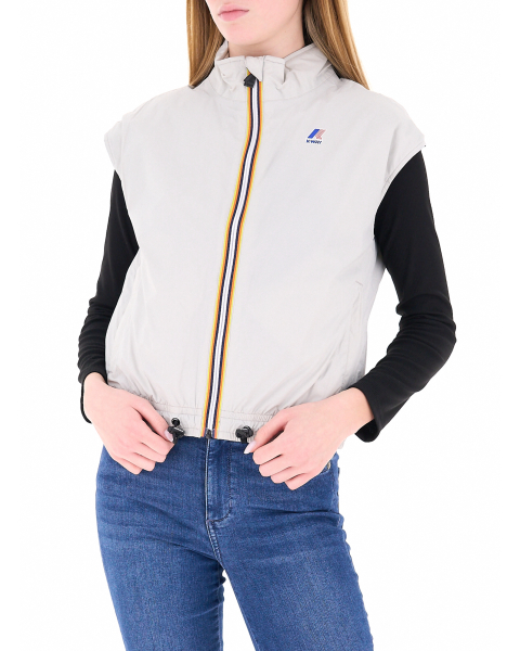 Giubbino smanicato imbottito