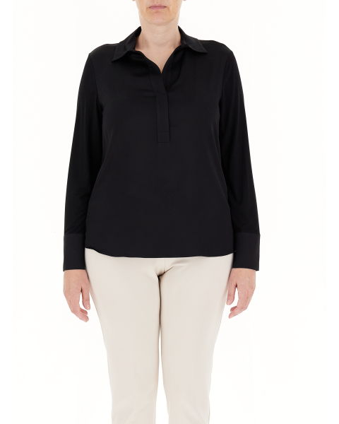 Blusa maniche lunghe