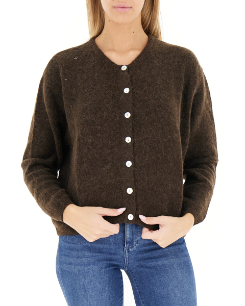 Cardigan misto lana