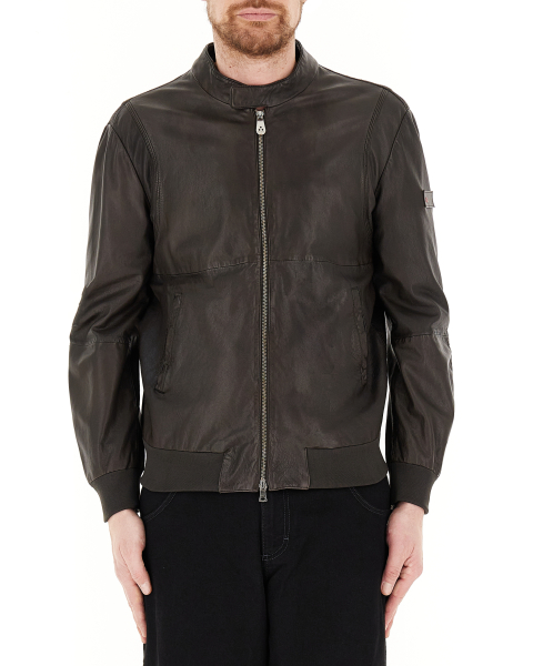 Bomber in pelle