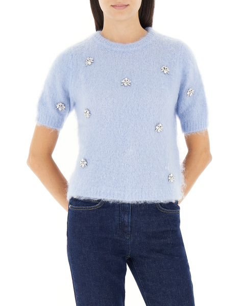 Maglia misto mohair