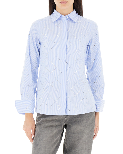 Camicia con strass