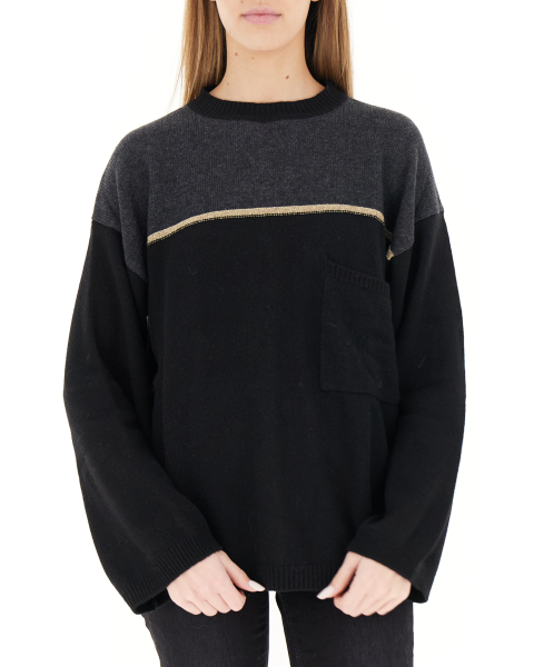 Maglione misto cashmere