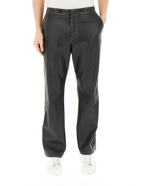 Pantalone in similpelle