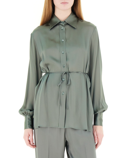 Camicia misto seta