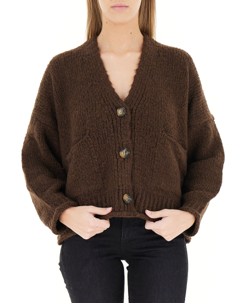 Cardigan scollo V