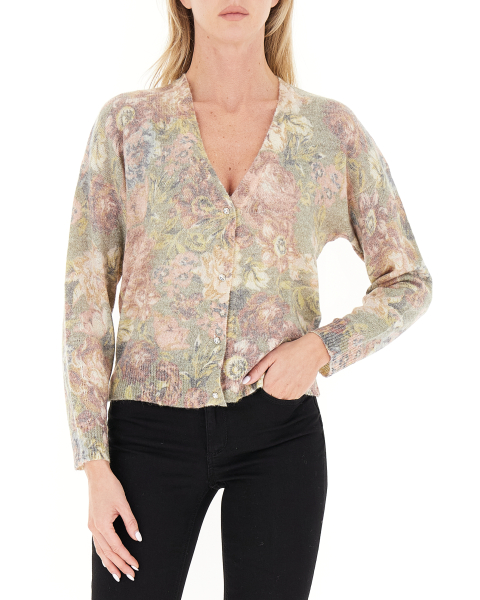 Cardigan scollo V