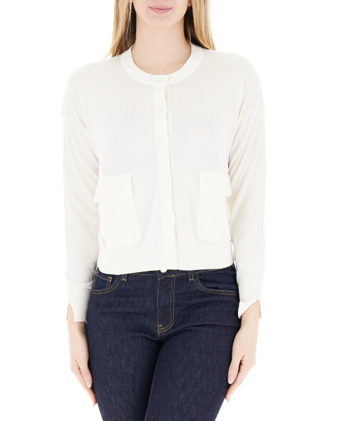 Cardigan con tasche