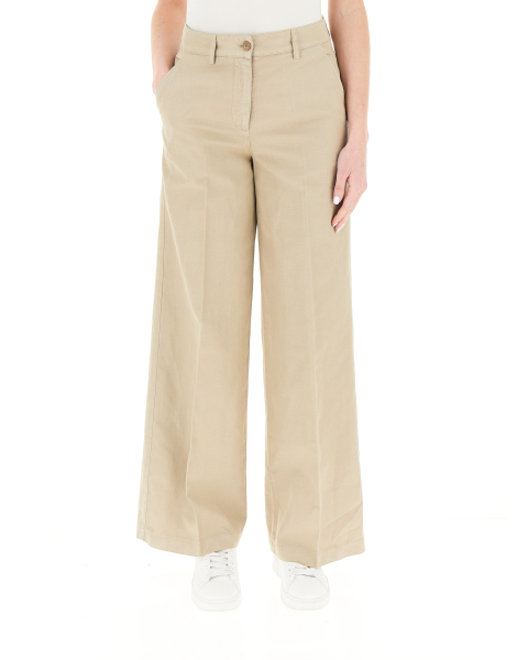 Pantalone misto lino