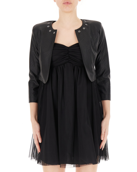 Bolero in similpelle