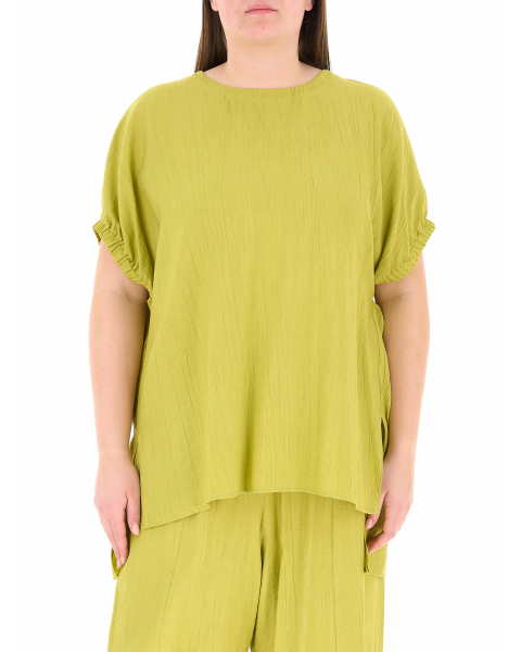 Blusa maniche corte