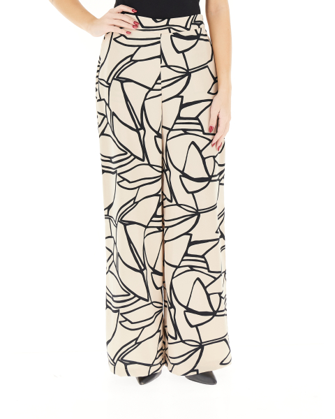 Pantalone wide leg