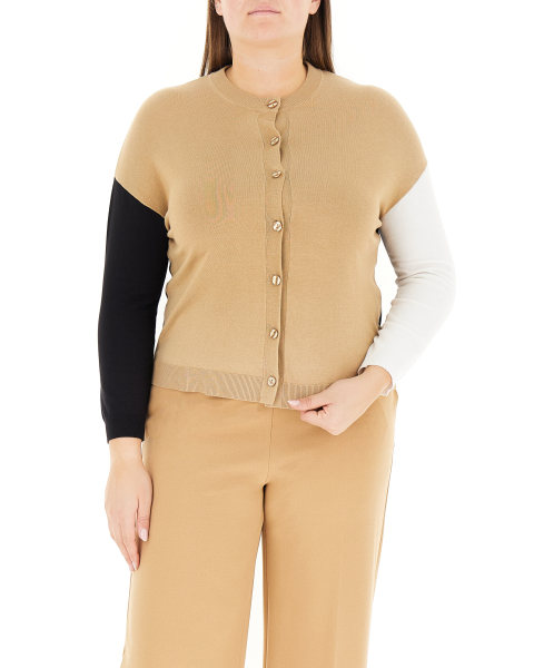 Cardigan con bottoni