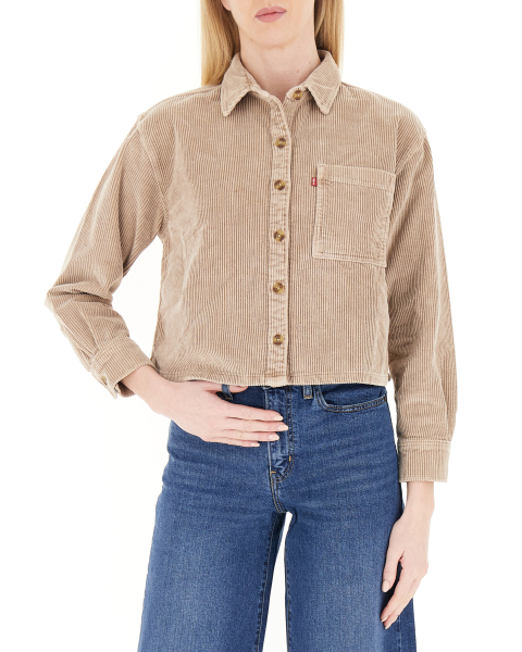 Camicia velluto costine