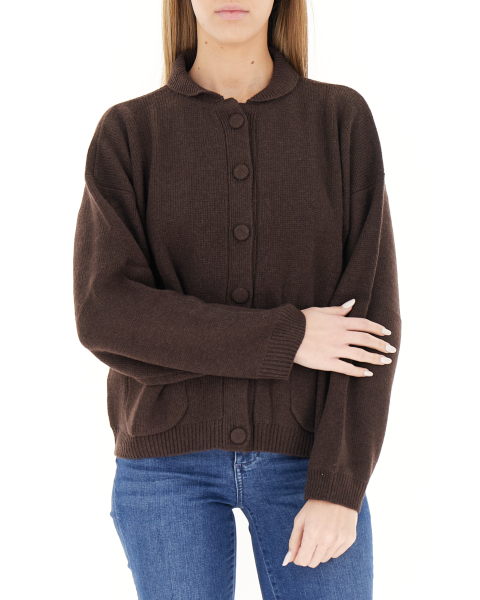 Cardigan con bottoni