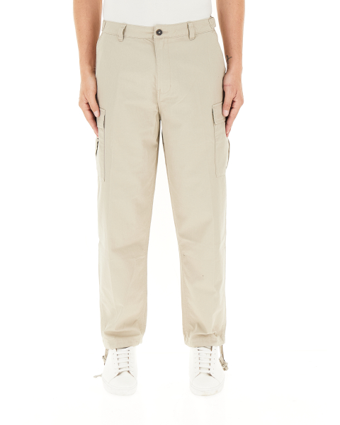 Pantalone cargo cotone