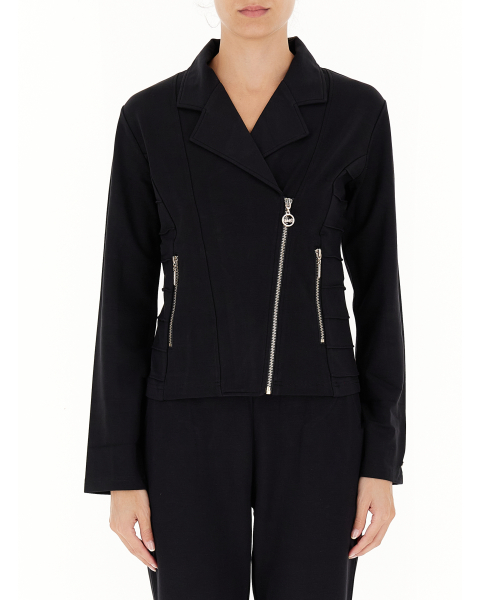 Cardigan con zip
