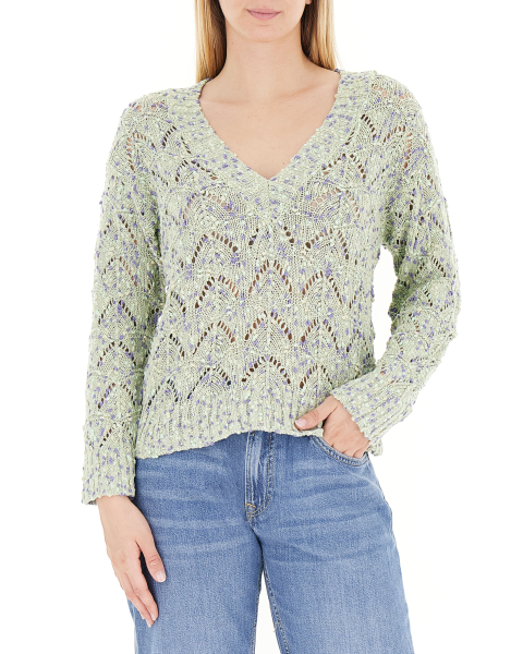 Maglione scollo a V