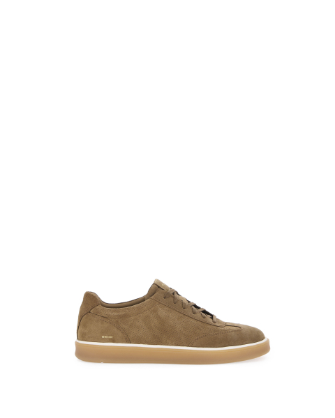 Sneakers in pelle scamosciata