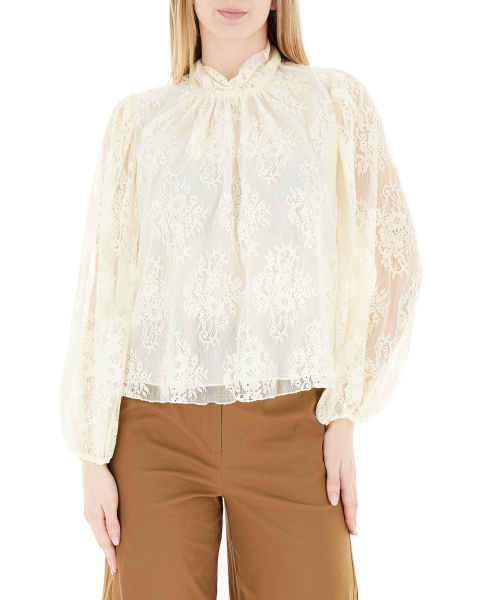 Blusa in pizzo