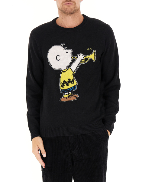 Maglione misto lana