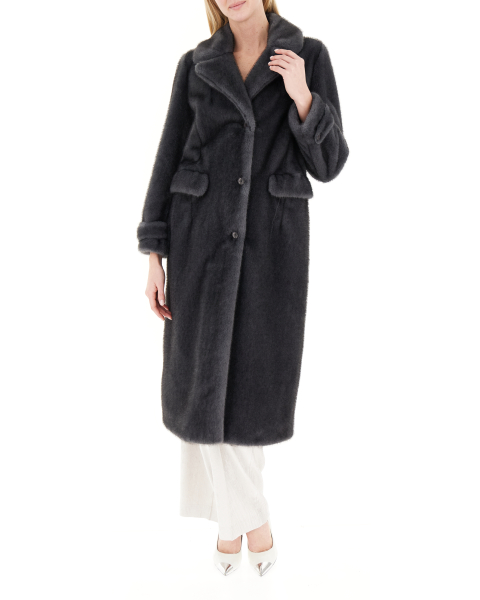 Cappotto finta pelliccia