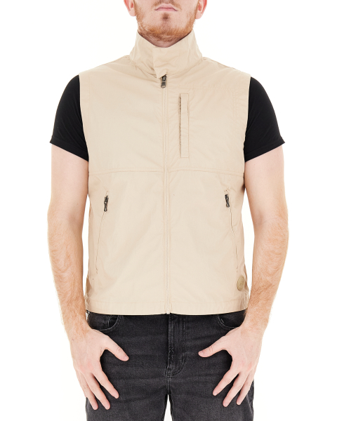 Giubbino cotone smanicato