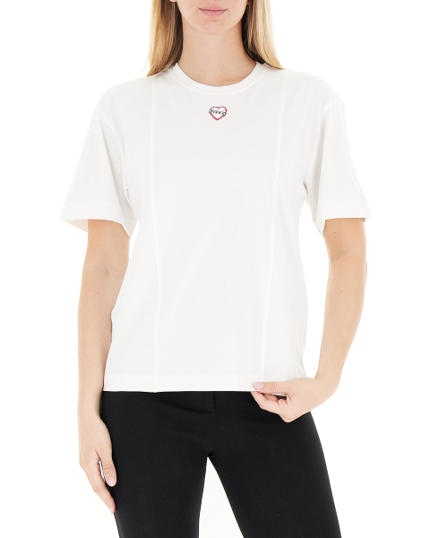 T-shirt con ricamo