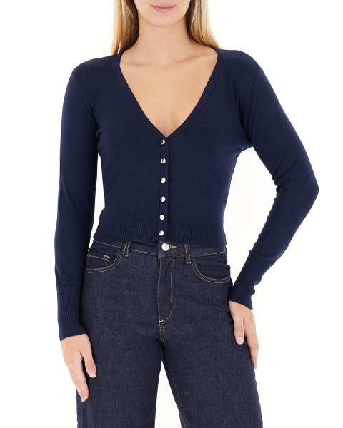 Cardigan scollo V