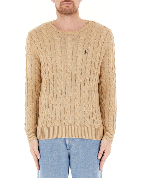 Maglione a trecce