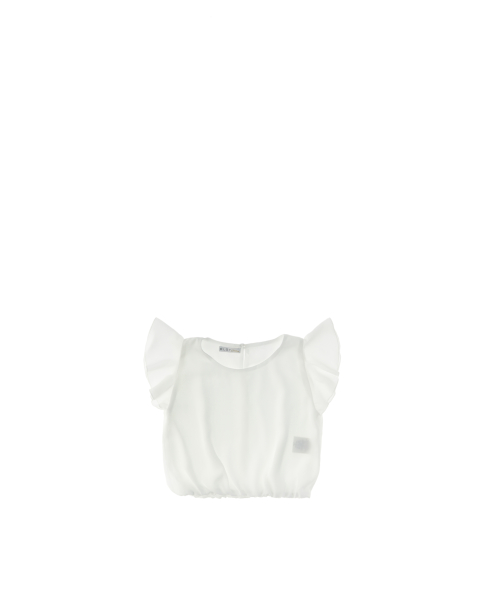 Blusa con volant