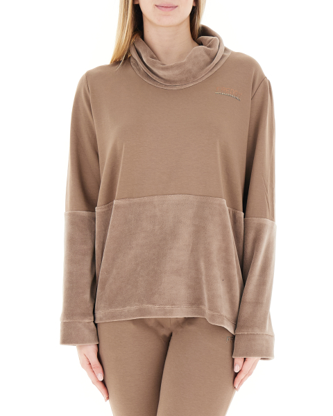 Felpa collo ciambella