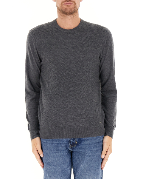 Maglione misto lana