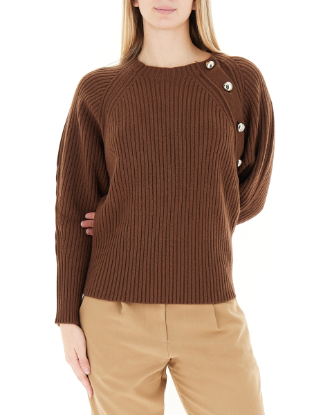 Maglione misto lana