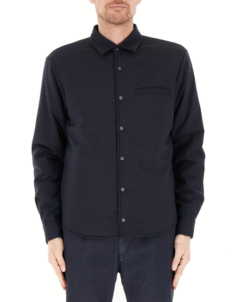 Giacca overshirt imbottita