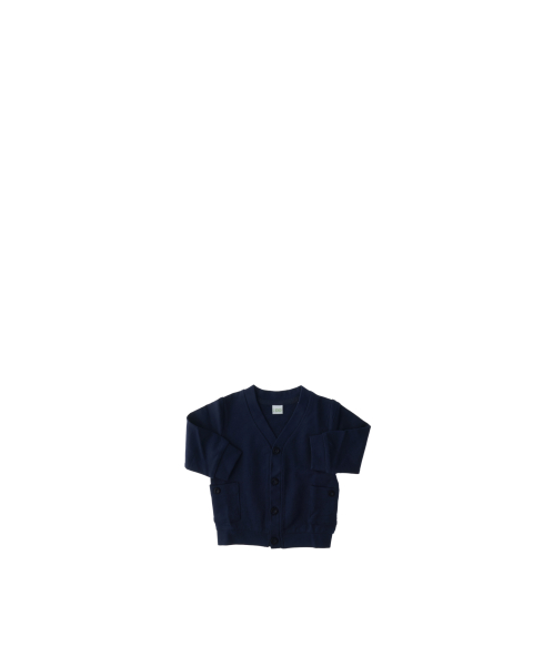 Cardigan girocollo