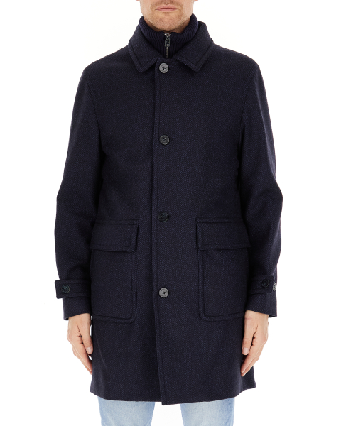 Cappotto herringbone Loro Piana